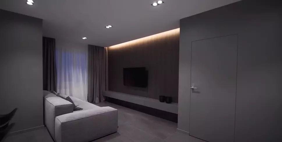 Натяжной потолок в гостиную, фото 2